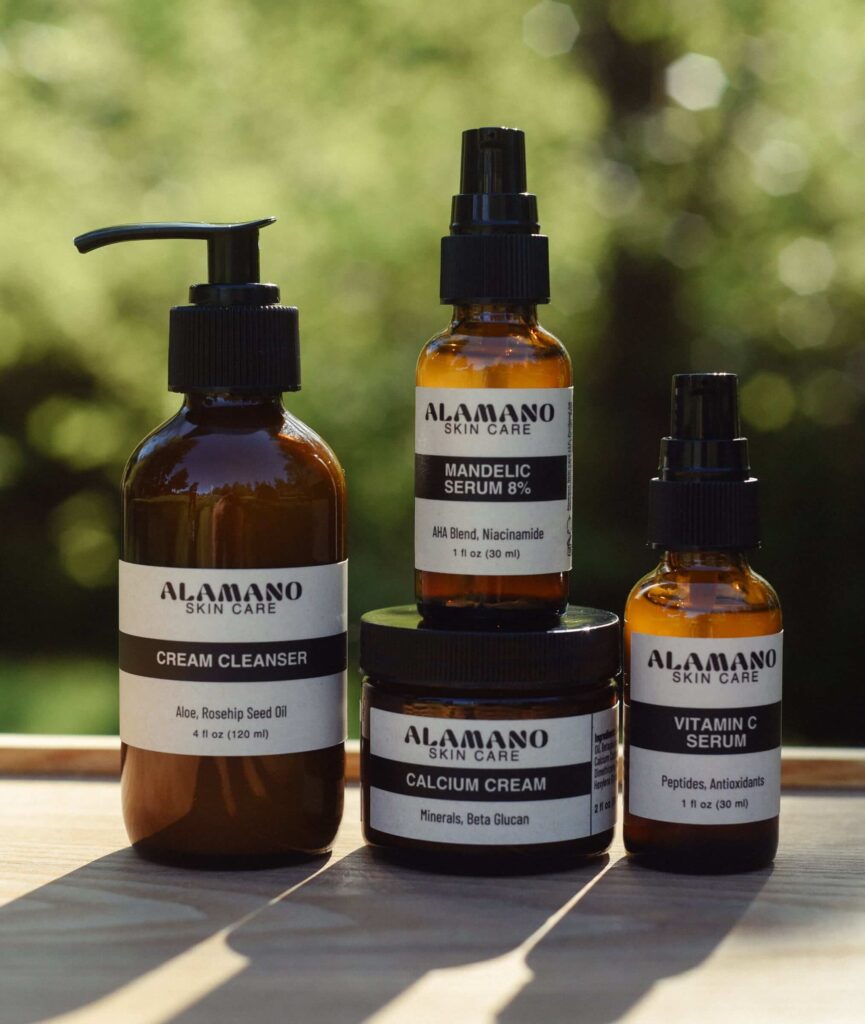 Alamano Skincare products